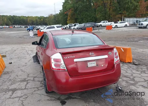 2011 Nissan Sentra 2.0S из США, поврежденный, VIN 3N1AB6APXBL695674